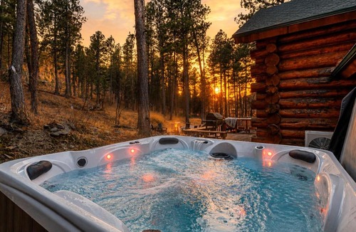 Rapid City House | Great Lodge at Hillside- Iconic 6K Sqft Log Lodge