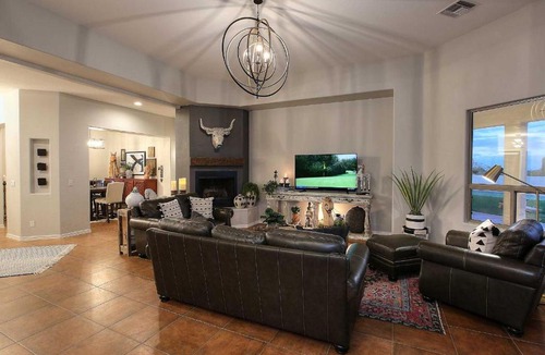 San Tan Valley House | Heated Pool & Game Room! Upscale Queen Creek Home
