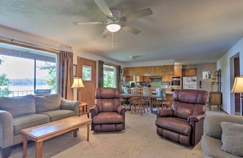 Hayden View Estates House | 'Honeysuckle on Hayden' Lakefront Home w/Dock!