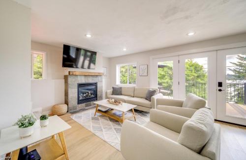 Hayden View Estates House | Hot Tub & Lake Views! Tree-Lined Hayden Home