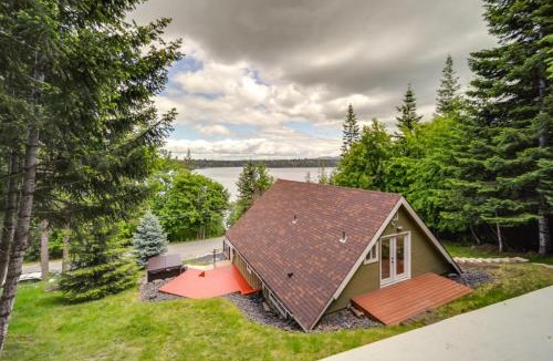Hayden View Estates House | Hot Tub & Lake Views! Tree-Lined Hayden Home