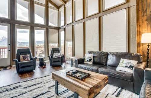 Dillon House | Hot Tub Relaxation: Luxe Summit Gem w/Mtn Views