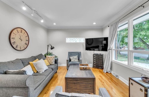 Ann Arbor House | Hot Tub Sauna Fire Pit Outdoor Living Elegant Ranch
