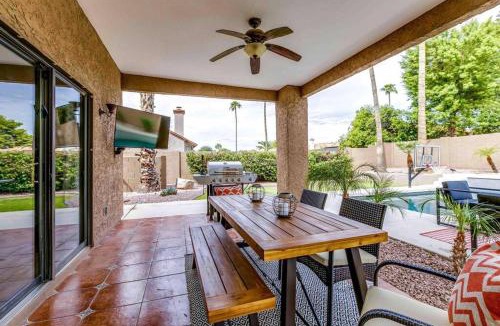 Paradise Valley Village House | Huge Backyard W Heated Pool, Fire Pit & BBQ