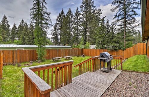 Whitefish House | Hungry Horse Cabin: Deck, Fire Pit, Near Glacier!