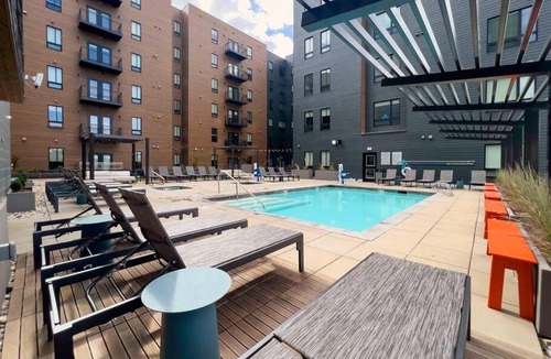 Boise Apartment | Iconic Nike Studio & Romantic Canopy Glow