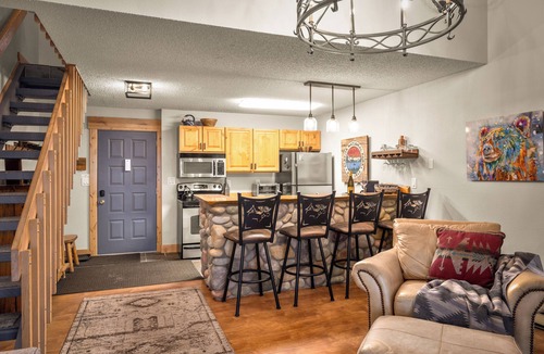 Whitefish Condo | Incredible views and even better ski access! Newly remodeled ski condo