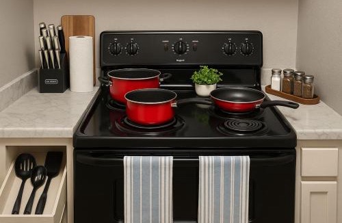 Sherman Apartment | KINGbed A plus location A plus for workers LongStayDiscount