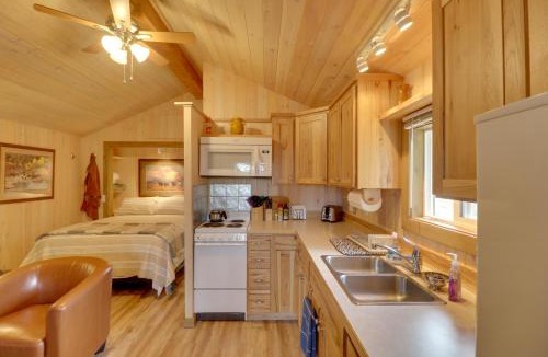 Kalispell Apartment | Lake Access, Deck: Rustic Retreat in Kalispell!
