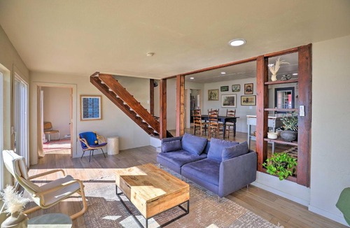 Hamlin County House | Lakefront Cabin w/Patio & Views in Lake Norden