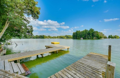 Chetek House | Lakefront Chetek Vacation Rental w/Private Dock!