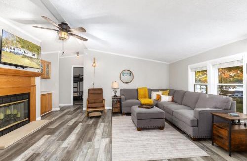 Bloomingdale House | Lakefront Home with Dock Firepit & Private Deck