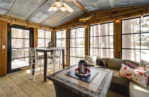 Nevis House | Lakefront Nevis Cabin Escape w/Hot Tub!