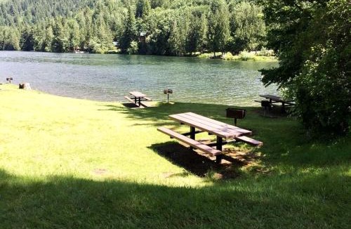 Maple Falls House | Lakefront Rustic Cabin | Silver Lake Views & Private Dock