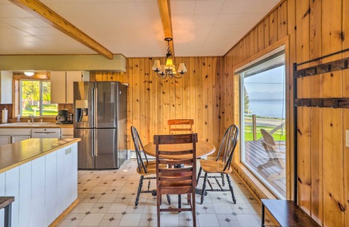 Lakeside House | Lakeside Home w/Beach ~ 14 Mi to Ski Area!