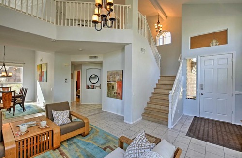 Ocotillo House | Lavish Chandler Home w/ Heated Pool & Private Spa!