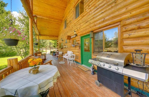 Libby House | Libby Home w/Mountain Views, Gazebo & Fire Pit!