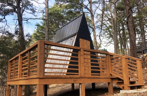 Eureka Springs House | Loblolly Pines Adventure Aframe #1