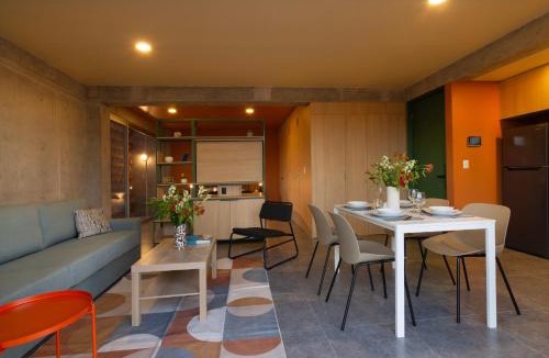Leon Apartment | Loft en Edificio de Autor cerca de Distrito León MX