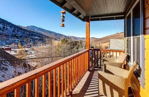 Downtown Park City House | Luxe house with mountain-view deck & hot tub access - steps to Main Street
