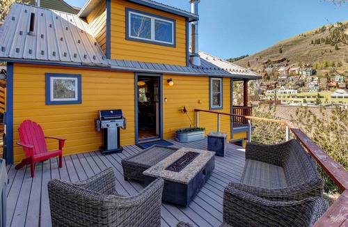 Downtown Park City House | Luxe house with mountain-view deck & hot tub access - steps to Main Street