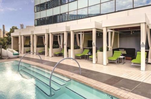 Las Vegas Strip House | Luxe Vdara High-Floor Panoramic Strip Views Sphere Views 22032