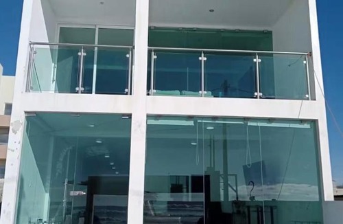 Miramar Villa | Luxury front Beach villa sleeps 10 playa Rosarito BC walking Distance Papas n Beers