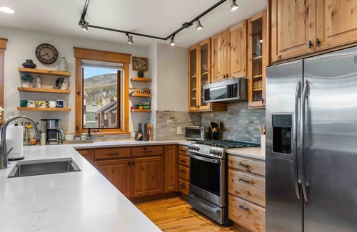 Frisco Condo | Luxury in the Heart of Frisco! Beautiful condo one block off Main Street with parking garage and elevator.