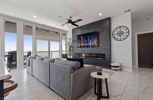 Watertown Apartment | Luxury Lakefront Condo with Private Hot Tub and Sauna