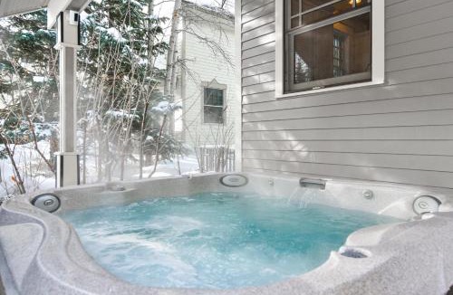 Historic District House | Main Street Retreat: Downtown, Mountain Views, Hot Tub