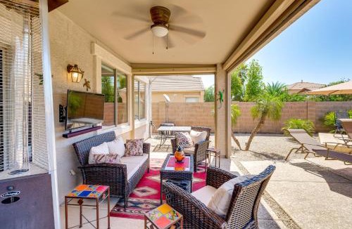 Maricopa House | Maricopa Family Oasis: Game Room & Patio!