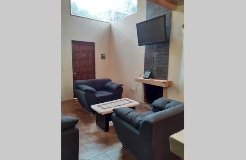 Mazamitla Ski Chalet | Mazamitla - Cabaña Topacio con jacuzzi