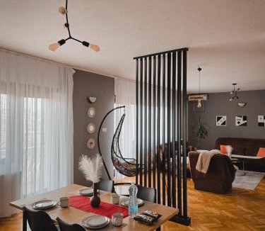 Kolovicë Apartment | Modern 2BR Apt with 2 Balconies Views and Parking