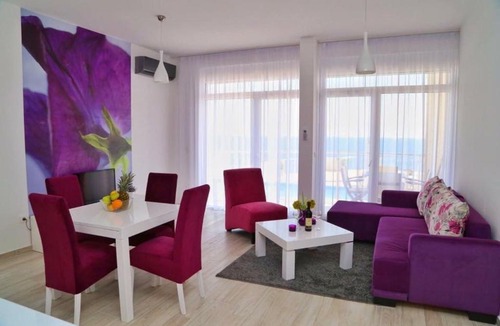 Bar Apartment | Modern apartment with sea view in Dobra Voda, 95 m², Pool