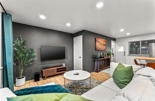 Scenic Heights Apartment | Modern Arvada Suite Sauna & Games