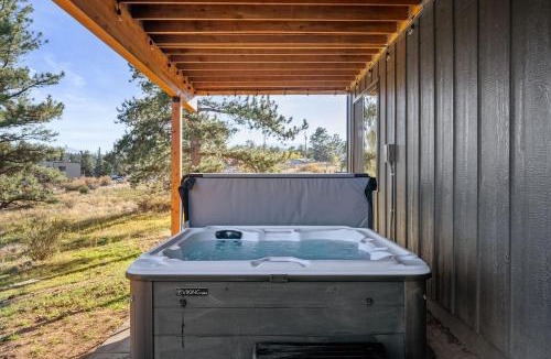 Bailey House | Modern Escape with Hot Tub and Scenic Views
