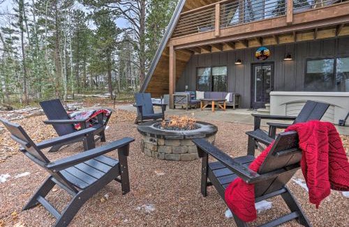 Deadwood House | Modern Lead A-Frame w/Hot Tub: Hike, Bike & ATV!