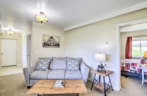 Emigrant Apartment | Montana's Emigrant Peaks Getaway: Apt w/Mtn Views