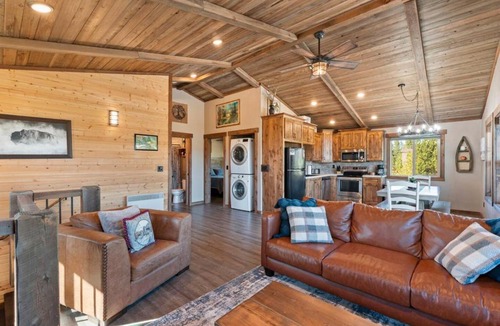 Island Park House | Mountain Top Retreat - Walk to River, Game Room, Hot Tub, Yellowstone
