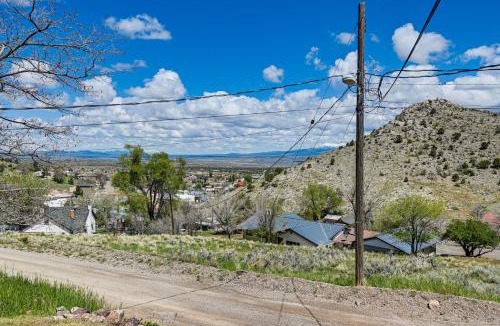 Pioche House | Mountain & Valley Views! Pet-Friendly Pioche Home