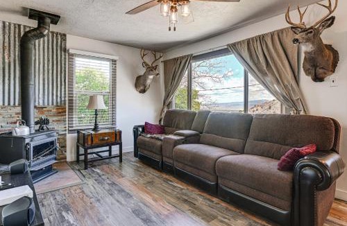 Pioche House | Mountain & Valley Views! Pet-Friendly Pioche Home