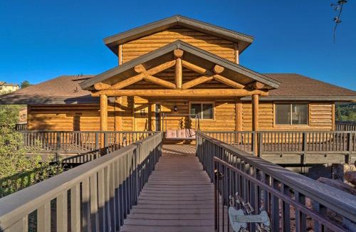 Payson House | Mtn-View Gem w/Fire Pit & Deck in Payson