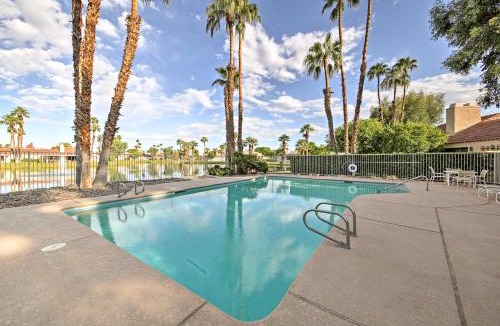 Rancho Mirage House | Mtn-View Rancho Mirage Condo w/Lakefront Patio