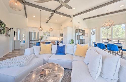 Pine House | Mtn Views & Gas Fire Pit: Luxe Pine Escape!