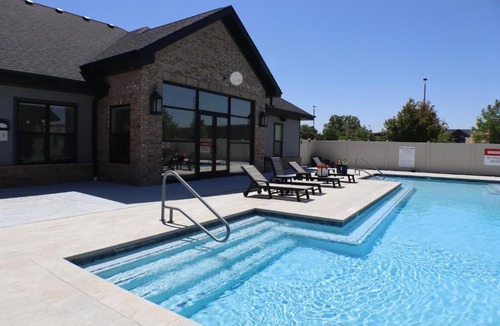 Rogers Apartment | Music Themed 2-King Bds, Pool, No Cleaning Fee
