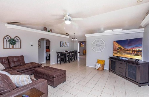 Lake Havasu City House | NEW! Lake Home w/ Pool, Fire Pit, Close to off-roading!
