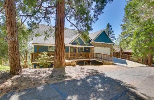 Lake Arrowhead House | Newly Built Lakeview Home with Family Game Room!