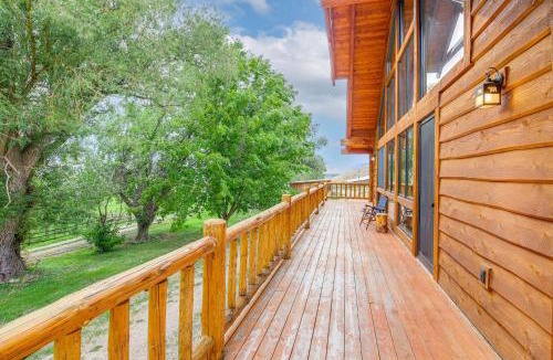 Arlee House | Nordic Style Lodge w/Deck on 80 Acres in Arlee