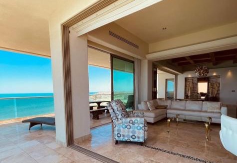 Las Conchas House | Ocean Wrap Around Oceanfront Balcony at Tessoro