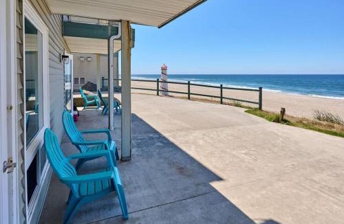 Lincoln City House | Oceanfront Studio King Bed Full Kitchen-Downtown